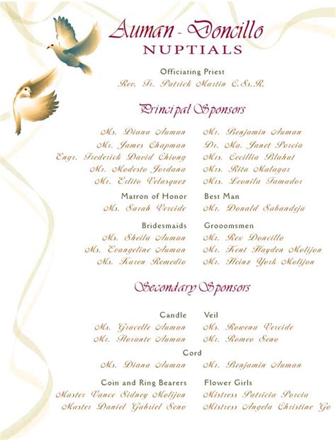 Wedding Invitation Sample Format With Entourage | Onvacationswall.com