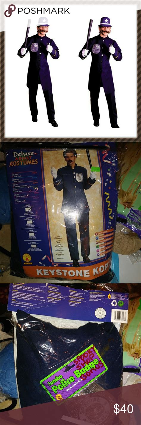 Keystone Kop Halloween costume | Halloween costumes, Halloween costume ...