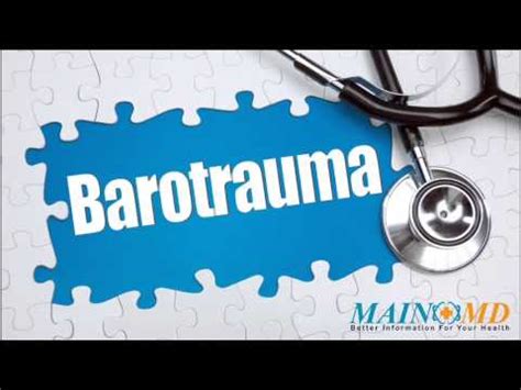 Barotrauma ¦ Treatment and Symptoms - YouTube