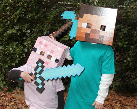 Harris Sisters GirlTalk: DIY Minecraft Pig Costume