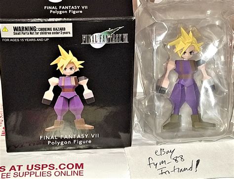 Final Fantasy VII FF7 Remake Cloud Strife Polygon Mini Figure (with box ...