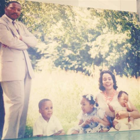 Morehouse Admissions • Martin Luther King ‘48 poses in a family portrait...