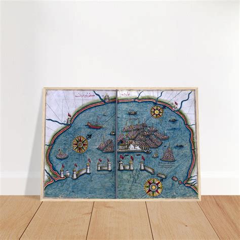 Map of Venice 1525 AD From the Work of Piri Reis museum - Etsy