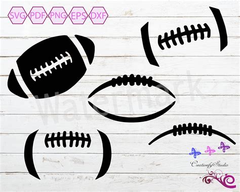 Football stitches svg football laces football vector etsy canada – Artofit