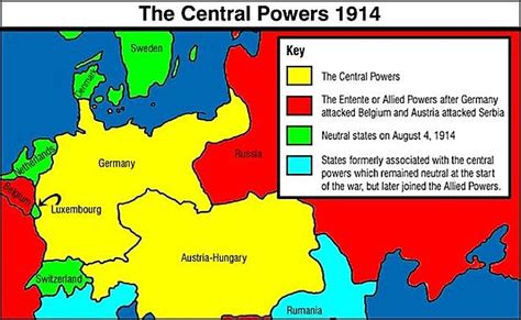 Central Powers of WWI timeline | Timetoast timelines