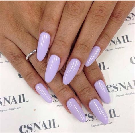 Lilac nails. Lavender manicure | Lilac nails, Shiny nails designs, Purple nails