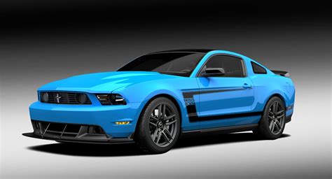 Automobile Trendz: Grabber Blue 2012 Ford Mustang Boss 302