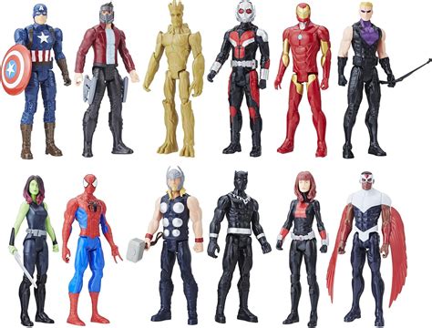 Marvel Titan Hero Series Figure 12-Pack, Action & Toy Figures - Amazon ...