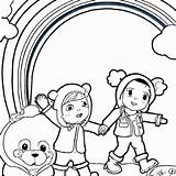 Aprende Brincando Colorir A Rainbow Ruby  Grupoatstecbr sketch template