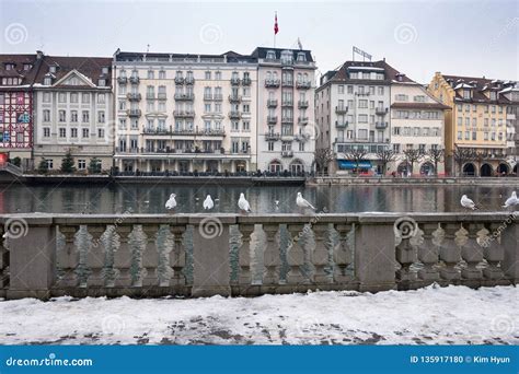 The Cold Winter and Snow of Bern, Switzerland Editorial Image - Image ...