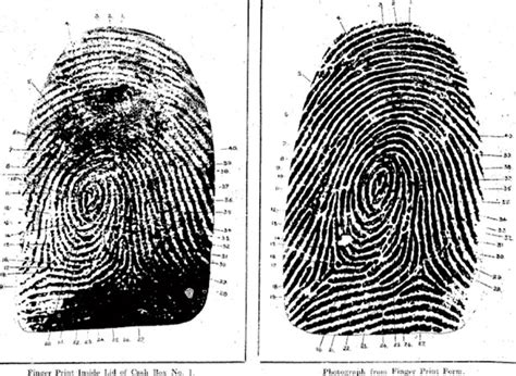 Fingerprints help convict murderer | NZHistory, New Zealand history online