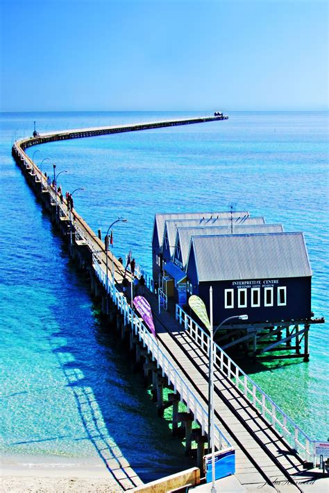 Busselton Jetty, Western Australia - the longest wooden jetty in the ...