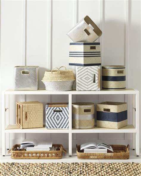 Get organized in the new year | Baskets & storage via Serena & Lily ...