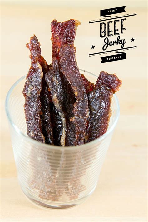 Spicy-Teriyaki Beef Jerky | Spache the Spatula Homemade Jerky Recipe, Beef Jerky Recipes, Spicy ...