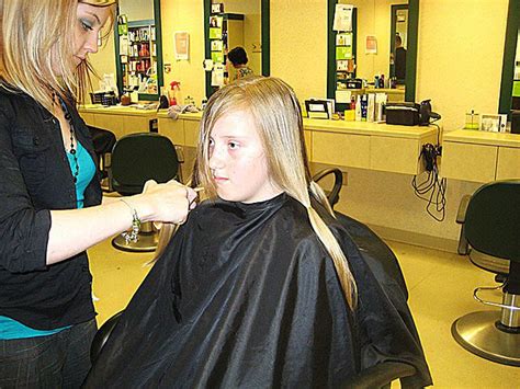 Grand Blanc West Middle School student donates hair to Locks of Love - mlive.com