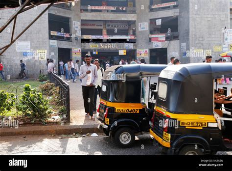 Nerul railway station, Navi Mumbai, maharashtra, India, Asia Stock ...