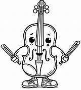 Easy Violin coloring Page  Download Print Or Color Online For Free sketch template