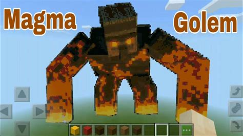 how to make Magma Golem in Minecraft - YouTube