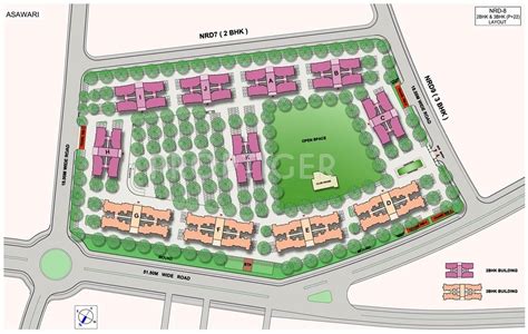 Asawari Nanded City Floor Plan - floorplans.click