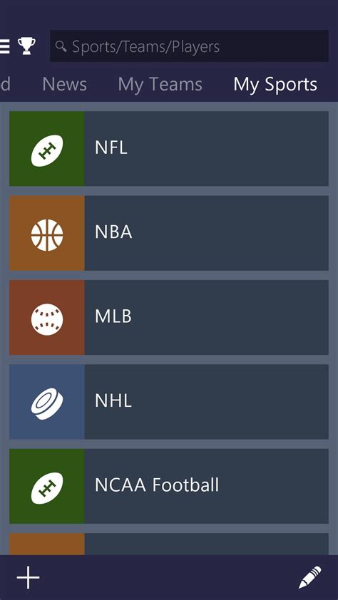 MSN Sports - Scores & Schedule APK for Android Download