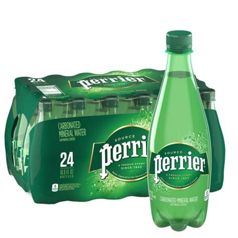 Water Sparkling 480ml-Perrier Sparkling Water, 16.9 oz, 24 ct – agua mineral – Cabo Fine Foods