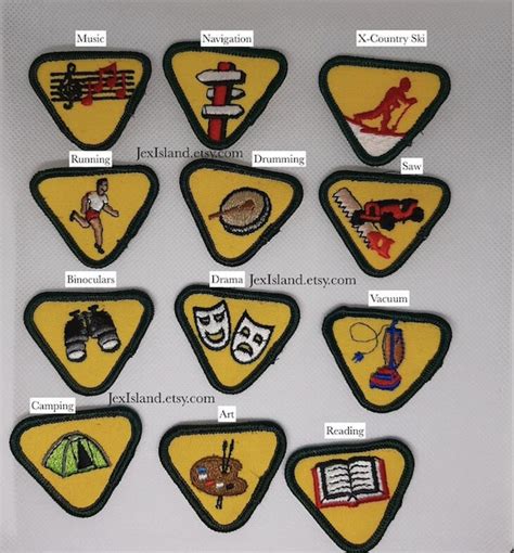 Vintage Scouts Canada Badges - Gem