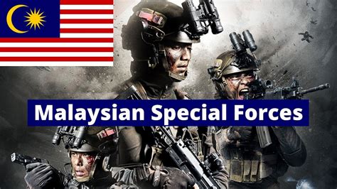 Malaysia's National Special Operations Forces - YouTube