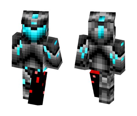 Download Futuristic Neon Armor Minecraft Skin for Free. SuperMinecraftSkins