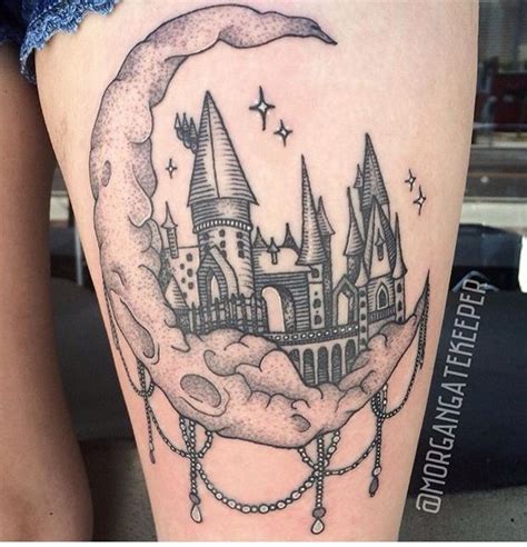 Hogwarts tattoo | Hogwarts tattoo, Inspirational tattoos, Hogwarts castle tattoo