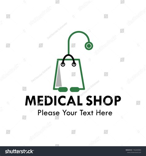 Medical Shop Logo Design Template Illustration Stock Vector (Royalty Free) 1736283083 | Shutterstock