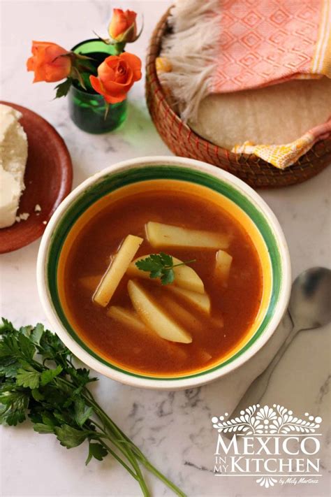 Mexican Potato Soup - Easy & Incredible Tasty! - Mexico in My Kitchen