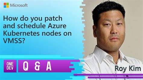 How do you patch and schedule Azure kubernetes nodes on VMSS? - YouTube