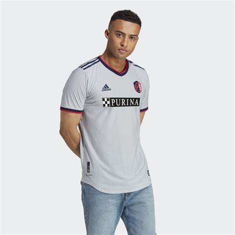 adidas St. Louis CITY SC 23 Away Authentic Jersey - Grey | Men's Soccer ...