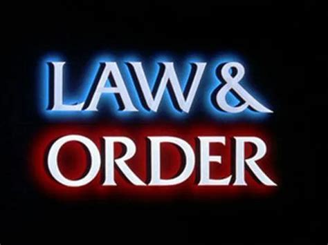 Name That Font • Law & Order Font