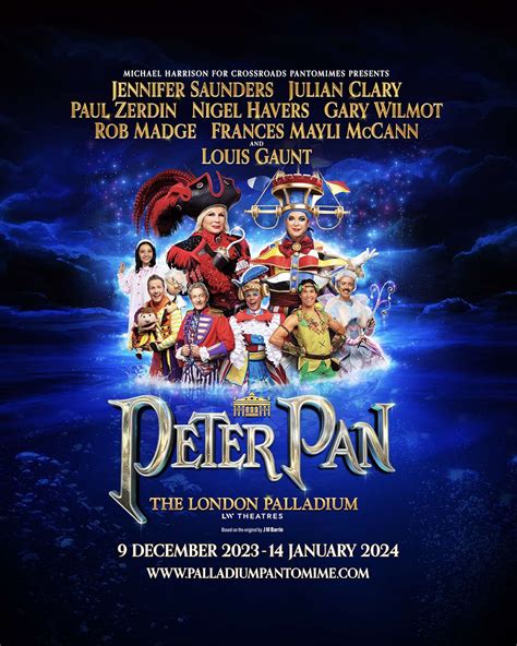 First-look: Peter Pan at the London Palladium cast portraits revealed & costume designs video ...