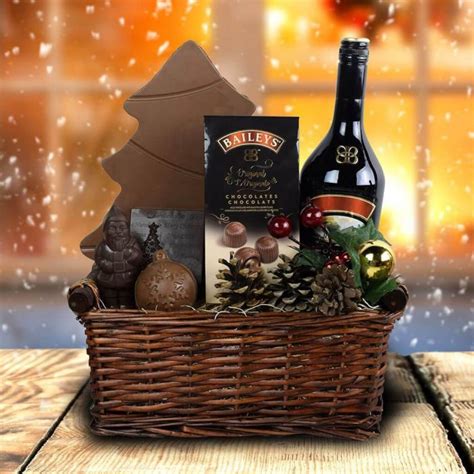 Custom Christmas Liquor Gift Baskets USA | Canada