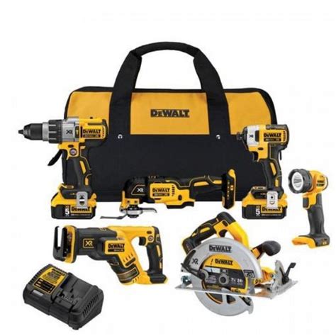 DeWalt DCK694P2 20V MAX XR LI-Ion 6-Tool Combo Kit - saiitt