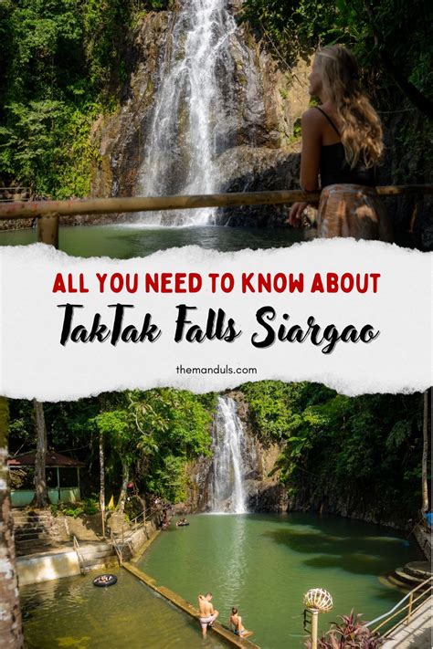 TakTak Falls on Siargao Island – All you need to know