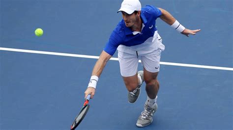 Andy Murray beaten in straight sets on singles comeback - Live - BBC Sport