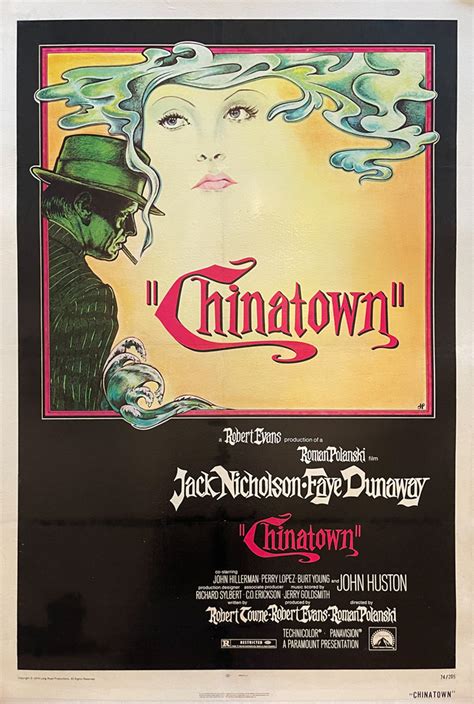 Chinatown (1974) Style A Linen Backed