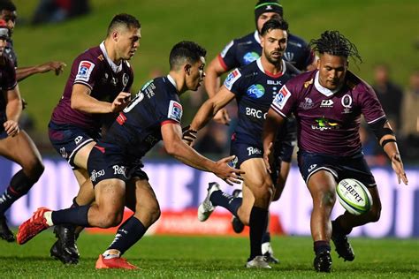 Melbourne Rebels and Queensland Reds play out historic Super Rugby AU 18-18 draw - ABC News