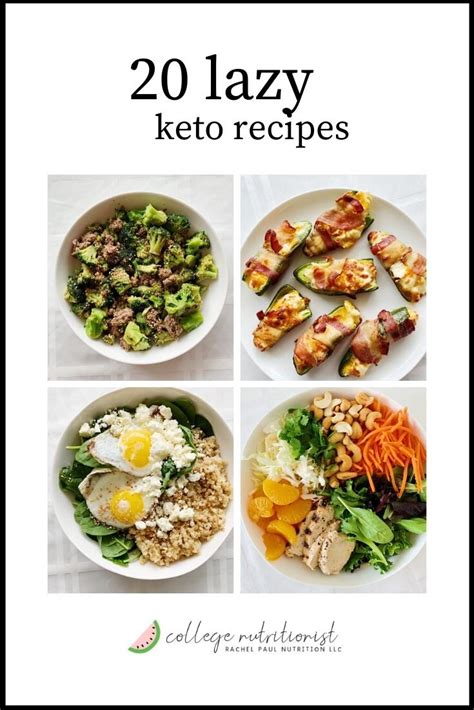 20 Lazy Keto Recipes