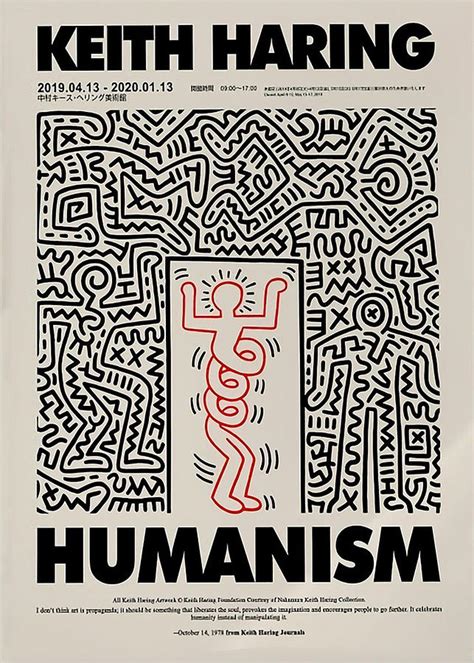 Keith Haring Humanism Digital Art by Ryan Maguire - Pixels