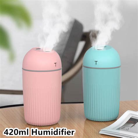 420ml Portable Air Humidifier Purifier Universal USB Ultrasonic ...