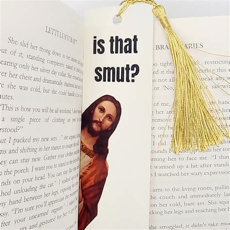 Peeking Jesus is That Smut Bookmark - Etsy Singapore