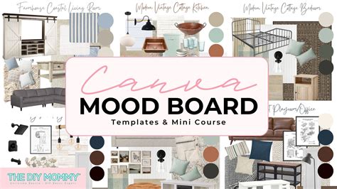 nasilyapilio: Introducing my NEW Canva Mood Board Templates & Mini Course!