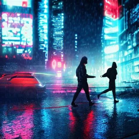 cyberpunk, neon lights, wide aspect ratio, detailed,... | OpenArt