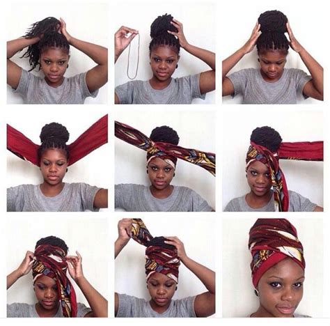 Braids, how to sleep tie up box braids #crochetboxbraids #updosforboxbraids | Hair wrap scarf ...