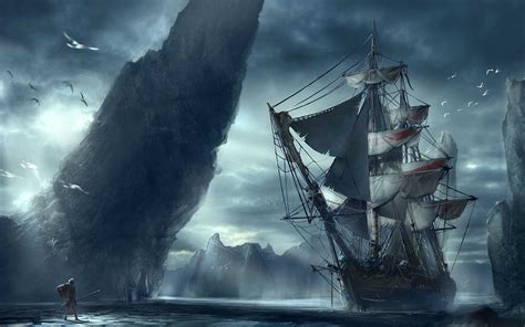 Ghost Pirate Ship Wallpapers - Wallpaper Cave