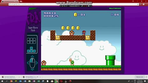 juego super mario flash - YouTube